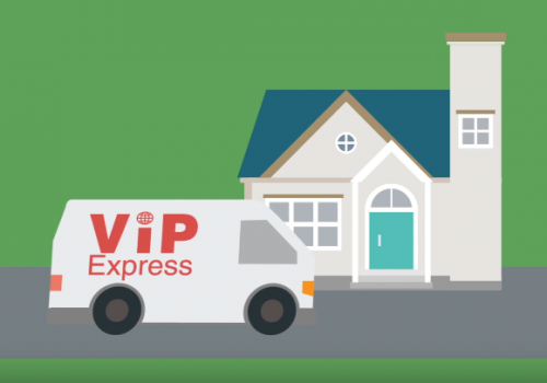 Animated explainer for a home delivery service