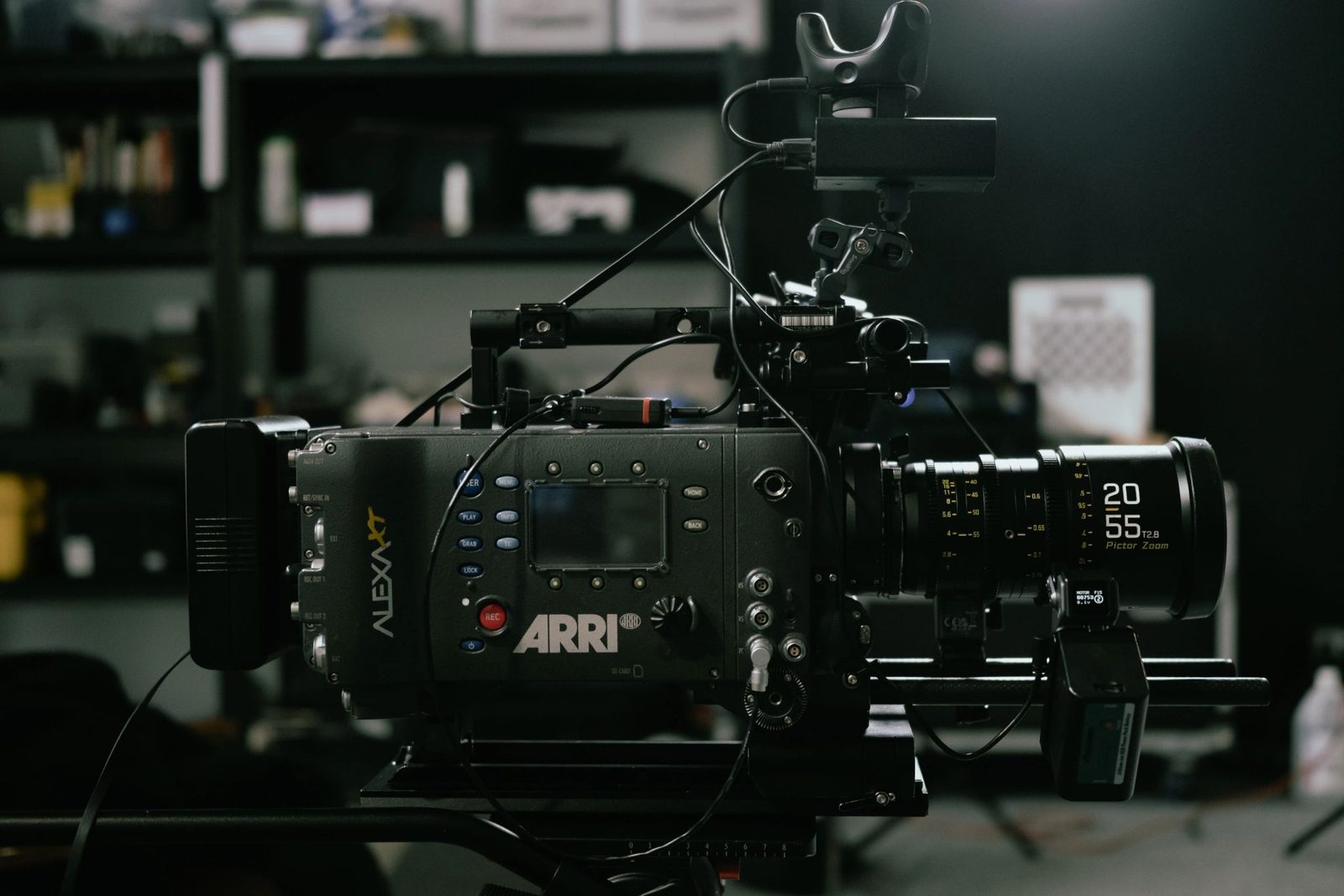 ARRI Alexa XT with the DZO Pictor 20-55mm zoom, built for the stage